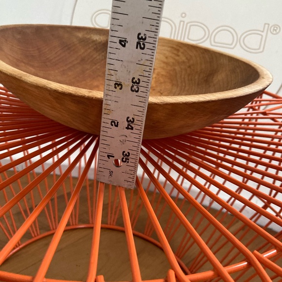 Vintage | Wood chopping bowl. - Picture 9 of 12